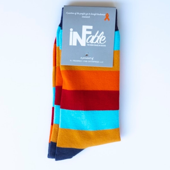 quality INFable Leukemia support socks - Picture 2 of 2